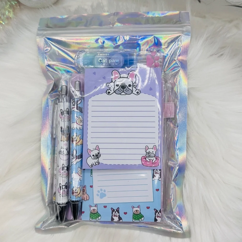 Dog theme Bookish Notebook Bundle with Dog theme pens